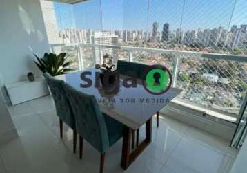 Apartamento para venda no brooklin, 45m² com 01 quarto e vaga de garagem