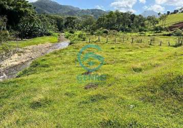 Área para sítio com riacho e terreno de 16.000m² ( 1.6 hectares ) à venda em canelinha/sc