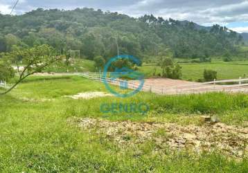 Lote para chácara em meio a natureza com lagoa e terreno de 1.300m² à venda em canelinha/sc