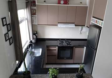 Lindo apartamento de 2 quartos, semi mobiliado - são josé dos pinhais