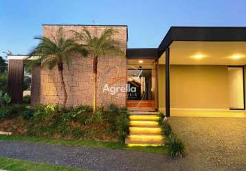 Casa com suíte e piscina com hidro a venda no condomínio reserva do lago em mogi guaçu!