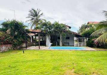 Panaquatira: casa vista mar a venda na beira da praia – grande ilha de são luís-ma