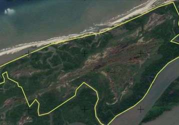 Humberto de campos: ilha garrafa de 1.468 hectares a venda no litoral maranhense.