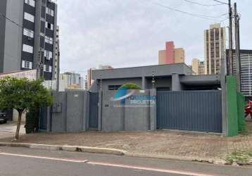 Casa comercial para alugar com 300 m² no centro de londrina/pr