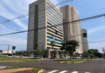 Sala comercial para alugar com 80 m² no ed. torre firenze, bela suiça - londrina