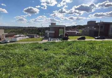 Terreno em condomínio em jardins bolonha, senador canedo/go