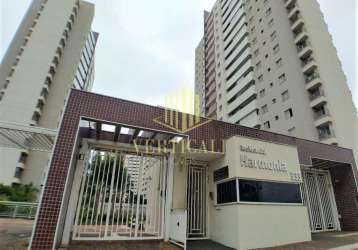 Residencial harmonia: apartamento à venda, 81m², 3 suítes, semimobiliado - jardim aclimação, cuiabá