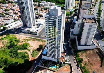 Edifício bravie: apartamento para locação, 105m², 2 suítes, semimobiliado - bosque da saúde, cuiabá