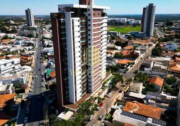 Apartamento padrão para venda e locação, jardim cuiabá, cuiabá, mt