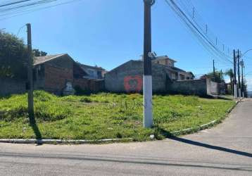 Terreno à venda, 366 m² por r$ 266.000 - dona mercedes - gravataí/rs