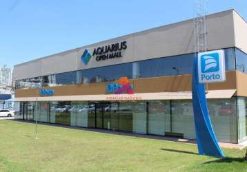 Aquarius open mall - abre as ultimas unidades disponíveis para locação.