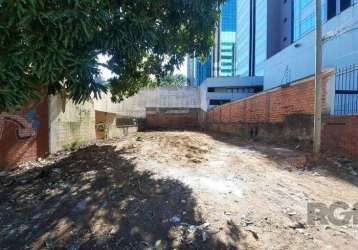 Terreno com 305 metros quadrados de área, medindo 9,90 de frente, por 30,80 de frente a fundos, plano, limpo, pronto para construir. fica localizado a poucos metros da avenida carlos gomes, junto a be