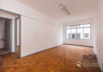 Apartamento de 1 dormitório, peças amplas, living, piso em parquet na área social, cozinha com balcão, banheiro com ventilação direta, área de serviço com tanque. prédio com elevador, portaria 24h. ag