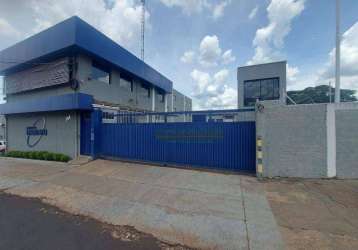 Salão para alugar, 1500 m² por r$ 55.000,00/mês - parque industrial lagoinha - ribeirão preto/sp