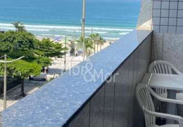 Apartamento à 50 metros da praia da pitangueiras, guarujá-sp