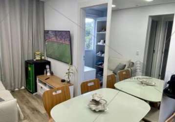 Apartamento canindé com 38 metros, 2 dormitórios, sala 2 ambientes, cozinha planejada, 1 vaga, lazer com piscina, academia, campo de futebol.