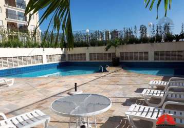 Apartamento para locação 65 m², 2 dormitórios (1 suíte), vaga demarcada, condomínio clube, piscina, mini mercado, academia, salão de jogos, panrico