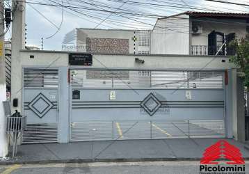 Casa em condomínio fechado para locação vila prudente com 49 metros 2 suites 1 vaga lavabo, com portão automático.