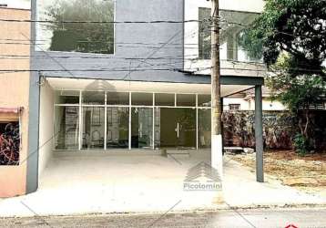 Prédio comercial a venda de 281 m² na mooca, 2 salas, 2 banheiros,  4 vagas, ampla fachada toda envidraçada