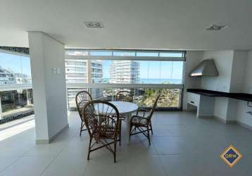 Apartamento com 3 dormitórios à venda, 175 m² por r$ 3.990.000,00 - riviera módulo 03 - bertioga/sp