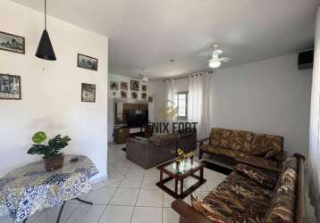 Casa com 2 dormitórios para alugar, 117 m² por r$ 6.000,00/mês - vila guilhermina - praia grande/sp