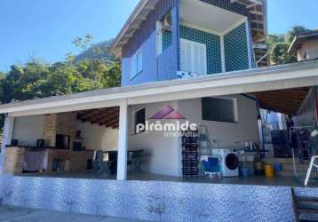 Casa com 3 dormitórios à venda, 300 m² por r$ 770.000,00 - cidade jardim - caraguatatuba/sp