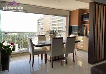 Apartamento com 3 dormitórios à venda, 100 m² por r$ 1.090.000,00 - jardim das indústrias - são josé dos campos/sp