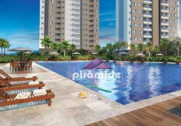 Apartamento à venda, 52 m² por r$ 329.000,00 - pagador de andrade - jacareí/sp