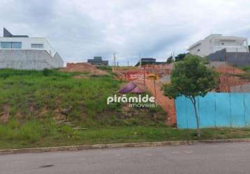 Terreno à venda, 377 m² por r$ 395.000,00 - condomínio verana - são josé dos campos/sp