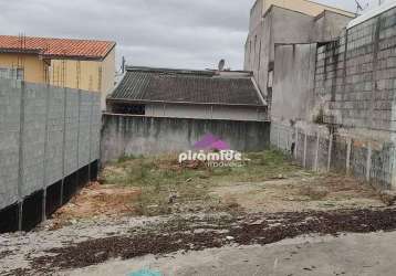 Terreno à venda, 160 m² por r$ 165.000,00 - jardim santa rosa - são josé dos campos/sp