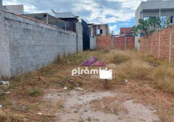 Terreno à venda, 175 m² por r$ 190.000,00 - set ville - são josé dos campos/sp