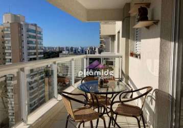 Apartamento com 3 dormitórios à venda, 127 m² por r$ 1.200.000,00 - vila ema - são josé dos campos/sp