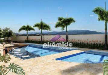 Apartamento com 2 dormitórios à venda, 64 m² por r$ 473.591,00 - cidade jardim - jacareí/sp