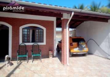 Casa com 3 dormitórios à venda, 90 m² por r$ 450.000,00 - porto novo - caraguatatuba/sp