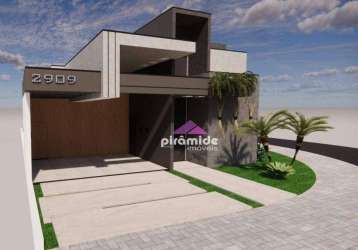 Casa com 3 dormitórios à venda, 161 m² por r$ 1.330.000,00 - condomínio terras do vale - caçapava/sp