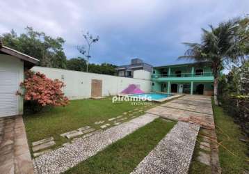 Casa com 3 dormitórios à venda, 130 m² por r$ 680.000,00 - massaguaçu - caraguatatuba/sp