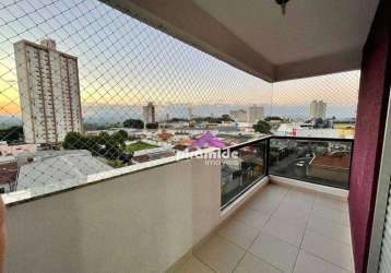 Apartamento 2 dormitórios, sendo 1 suíte à venda, 55m² por r$ 363.000,00 - centro - são josé dos campos/sp