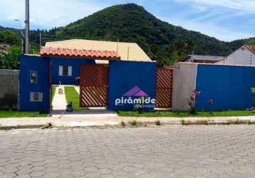 Casa com 2 dormitórios à venda, 118 m² por r$ 490.000,00 - martim de sá - caraguatatuba/sp