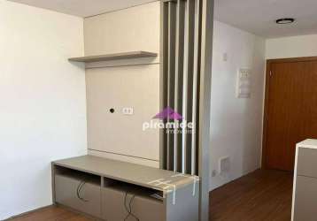 Apartamento para alugar, 65 m² por r$ 4.115,08/mês - condomínio residencial colinas do paratehy - são josé dos campos/sp