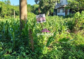 Terreno à venda, 270 m² por r$ 145.000,00 - massaguaçu - caraguatatuba/sp