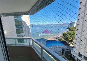 Apartamento com 2 dormitórios à venda, 76 m² por r$ 900.000,00 - prainha - caraguatatuba/sp