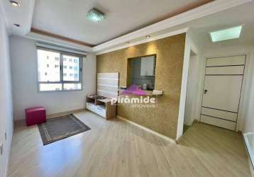 Apartamento com 1 dormitório para alugar, 43 m² por r$ 2.679,33/ano - jardim esplanada - são josé dos campos/sp