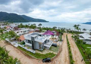 Casa com 5 dormitórios à venda, 330 m² por r$ 6.400.000,00 - lagoinha - ubatuba/sp