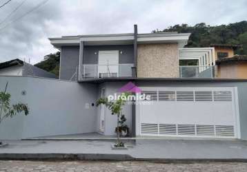 Casa com 5 dormitórios à venda, 373 m² por r$ 1.690.000,00 - sumaré - caraguatatuba/sp