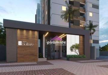 Apartamento garden com 2 dormitórios à venda, 60 m² por r$ 341.000,00 - parque residencial flamboyant - são josé dos campos/sp