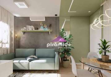 Apartamento com 2 dormitórios à venda, 50 m² por r$ 303.206,00 - jardim das gaivotas - caraguatatuba/sp