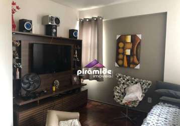 Apartamento com 3 dormitórios à venda, 103 m² por r$ 460.000,00 - jardim das indústrias - são josé dos campos/sp