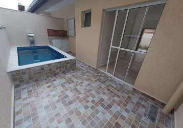 Casa lado praia em itanhaém 2 dormitórios e piscina!!!