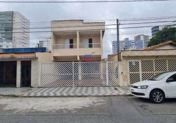 Sobrado com 2 dorms, caiçara, praia grande, cod: 70836374