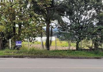 Excelente terreno residencial/comercial próximo a tuper no bairro brasília em são bento do sul-sc